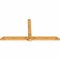 Ekena Millwork Eugene Rough Sawn Timber Gable Bracket, Western Red Cedar, 108"W x 54"H x 4"D x 6"F, 12/12 Pitch GBW108X54X0406EUG00RWR - alternate 4